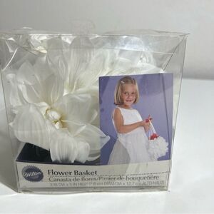 Wilton's Gardenia Collection - Ring Pillow and Flower Girls Basket